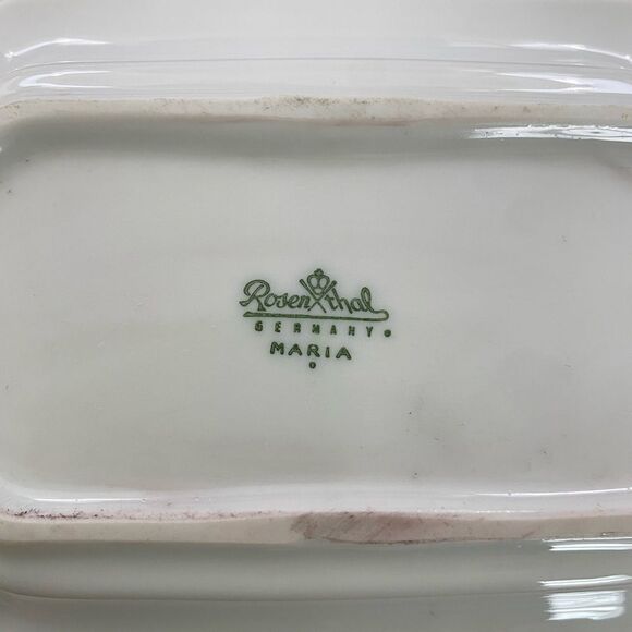 Pair of Rosenthal Maria vintage ashtrays white - Picture 4 of 4